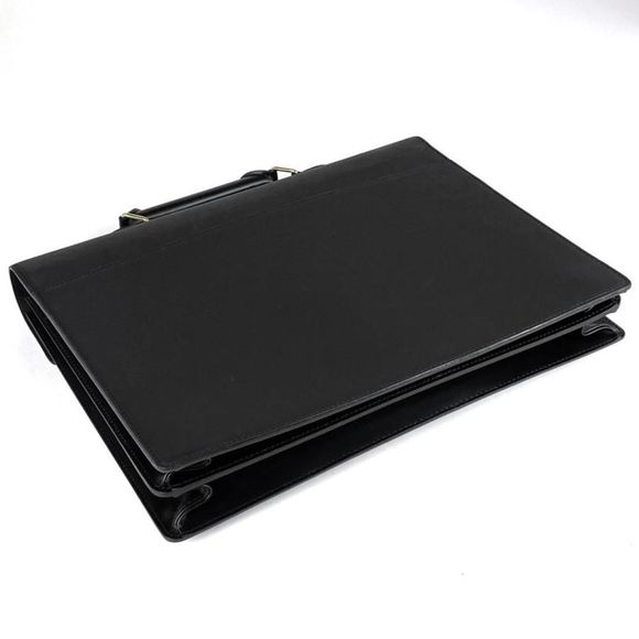 Louis Vuitton Serviet Ambassador Commuter Handbag Business Bag Epi Noir Black - Picture 2 of 6